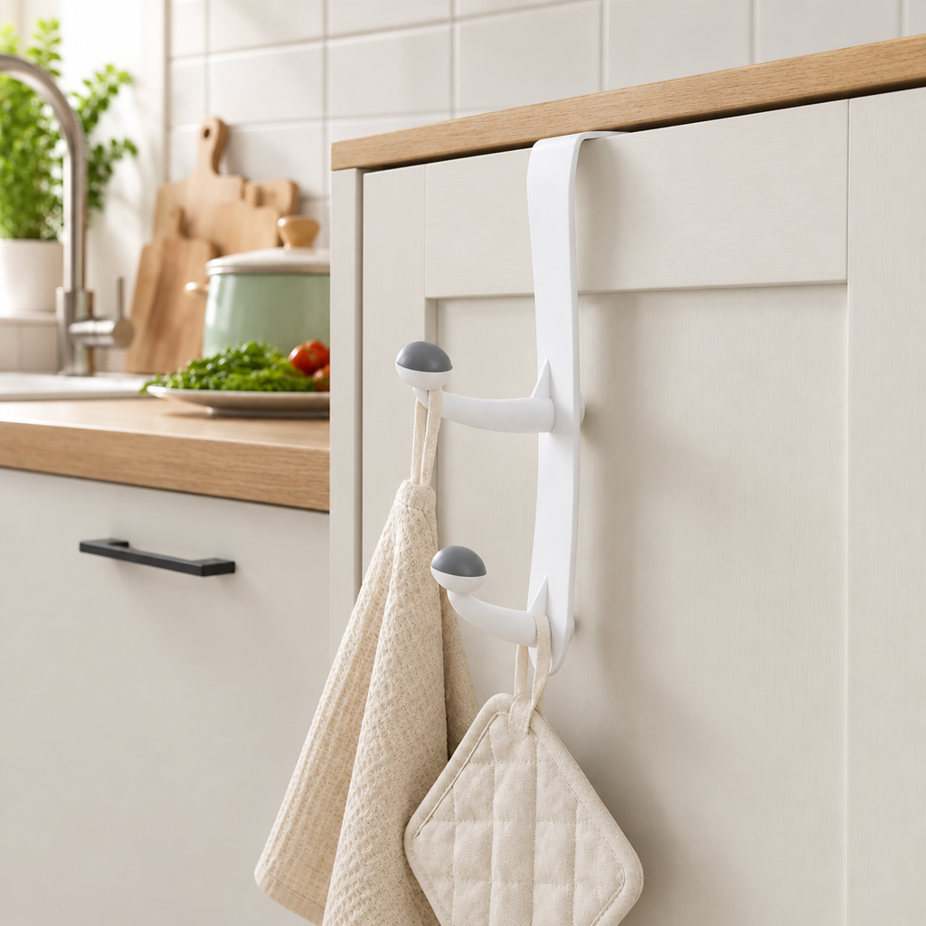 Non-Slip Door Hooks – 2 Pack