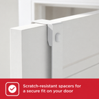Rubbermaid 5 Double-Hook Over-the-Door Hook Rack